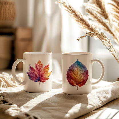 Maple Leaf Ceramic Mug