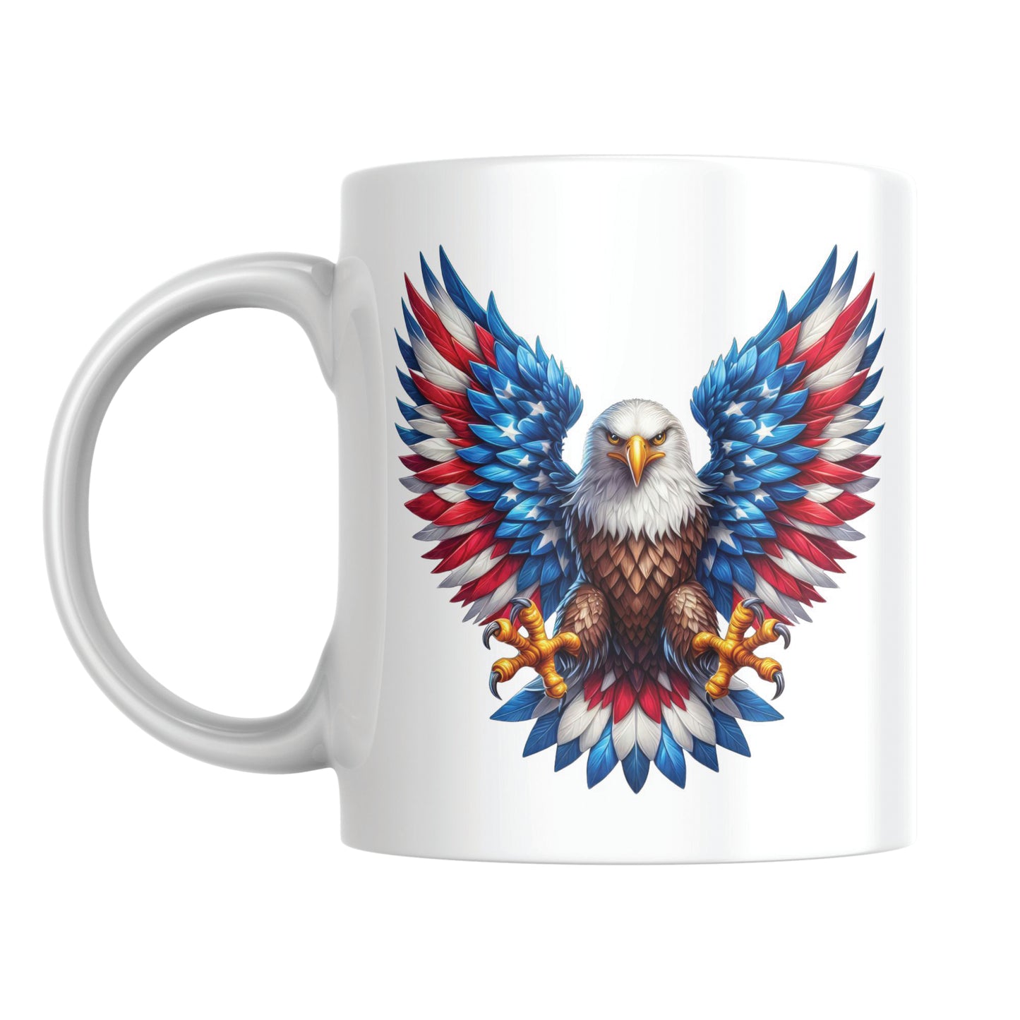 Patriotic Eagle Coffee Mug
