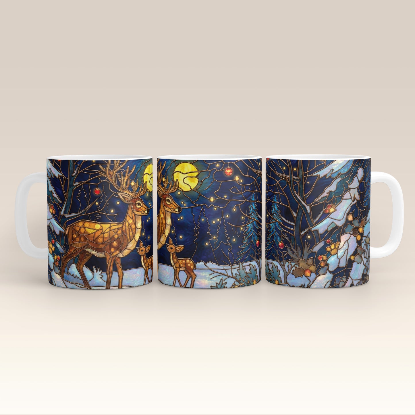Ceramic Deer Mug