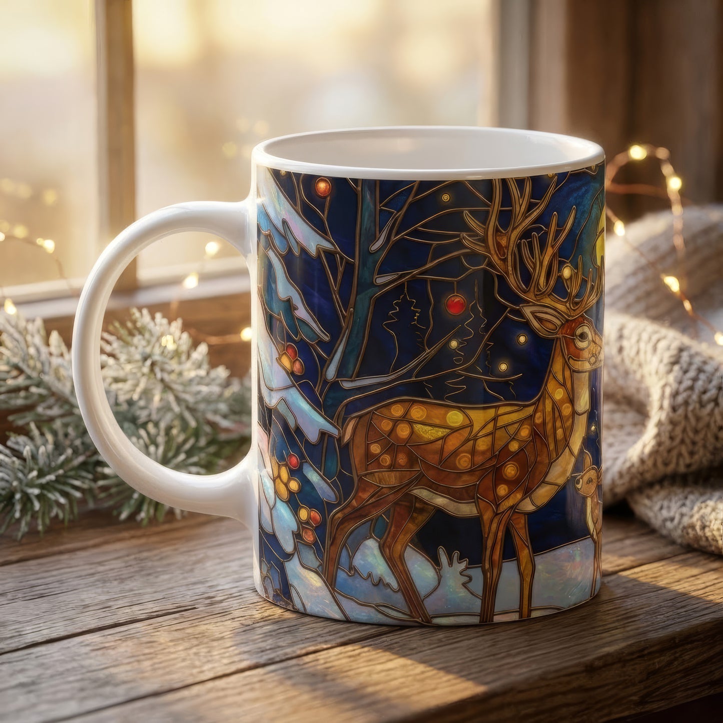 Ceramic Deer Mug