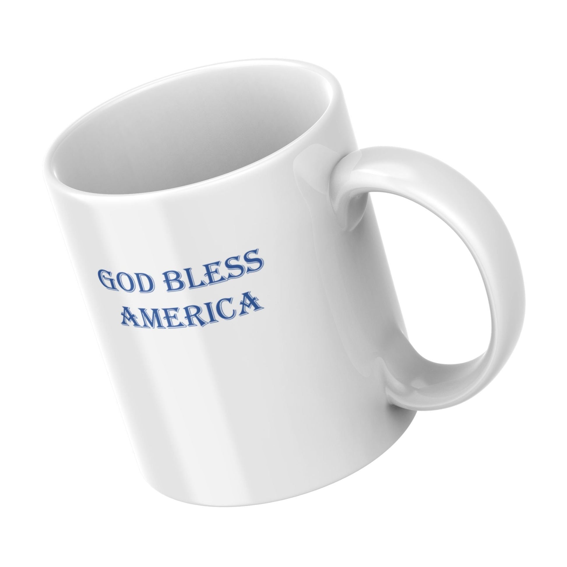 Patriotic Coffee Mug, 4th July Butterfly Mug With American Flag, USA Independence Day Ceramic Mug, 11 Oz Mug, Patriotic Gifts