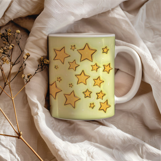 Stars Ceramic Coffee Mug