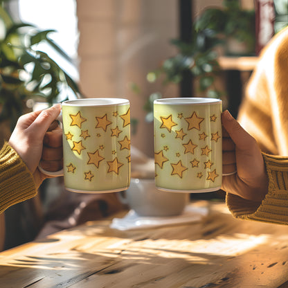 Stars Ceramic Coffee Mug