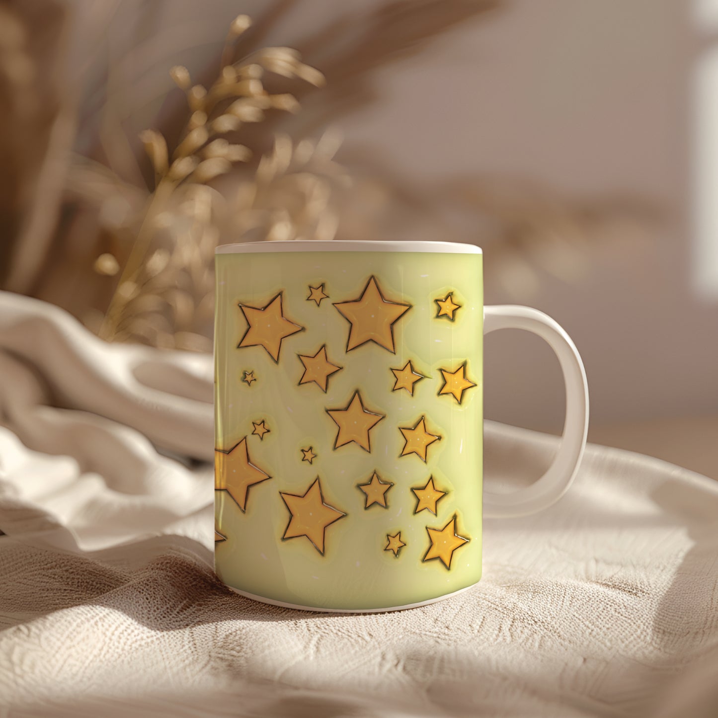 Stars Ceramic Coffee Mug
