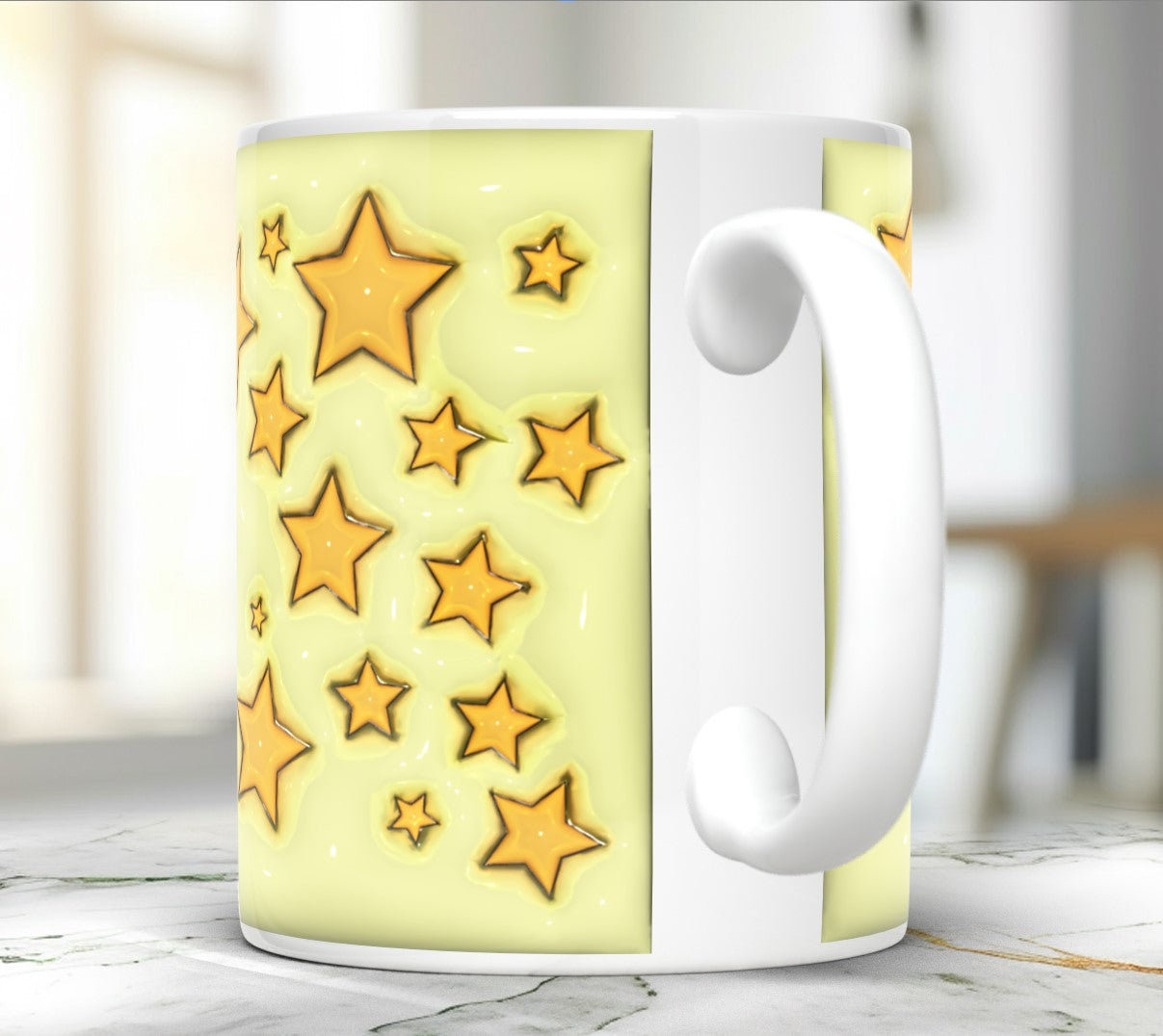 Stars Ceramic Coffee Mug