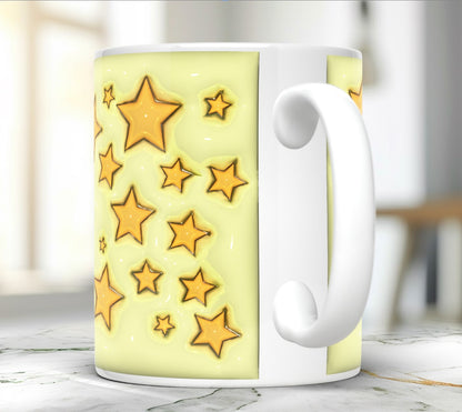 Stars Ceramic Coffee Mug