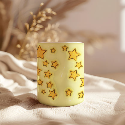 Stars Ceramic Coffee Mug