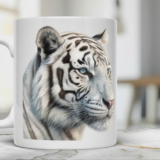 Tiger Coffee Mug: Wildlife Animal Lover Tea Cup (11oz)