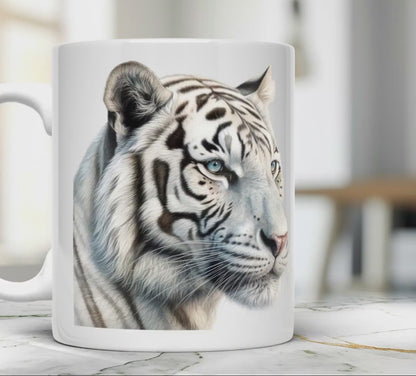 Tiger Coffee Mug: Wildlife Animal Lover Tea Cup (11oz)