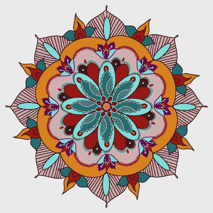 Mandala Yoga Mug: Joyful Ceramic Tea Cup (11 Oz)