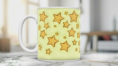 Stars Ceramic Coffee Mug