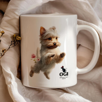 Yorkshire Terrier Mug – Cute Ceramic Coffee Cup for Yorkie Owners, Dog Lover Gift, Yorkshire Terrier Dog Present