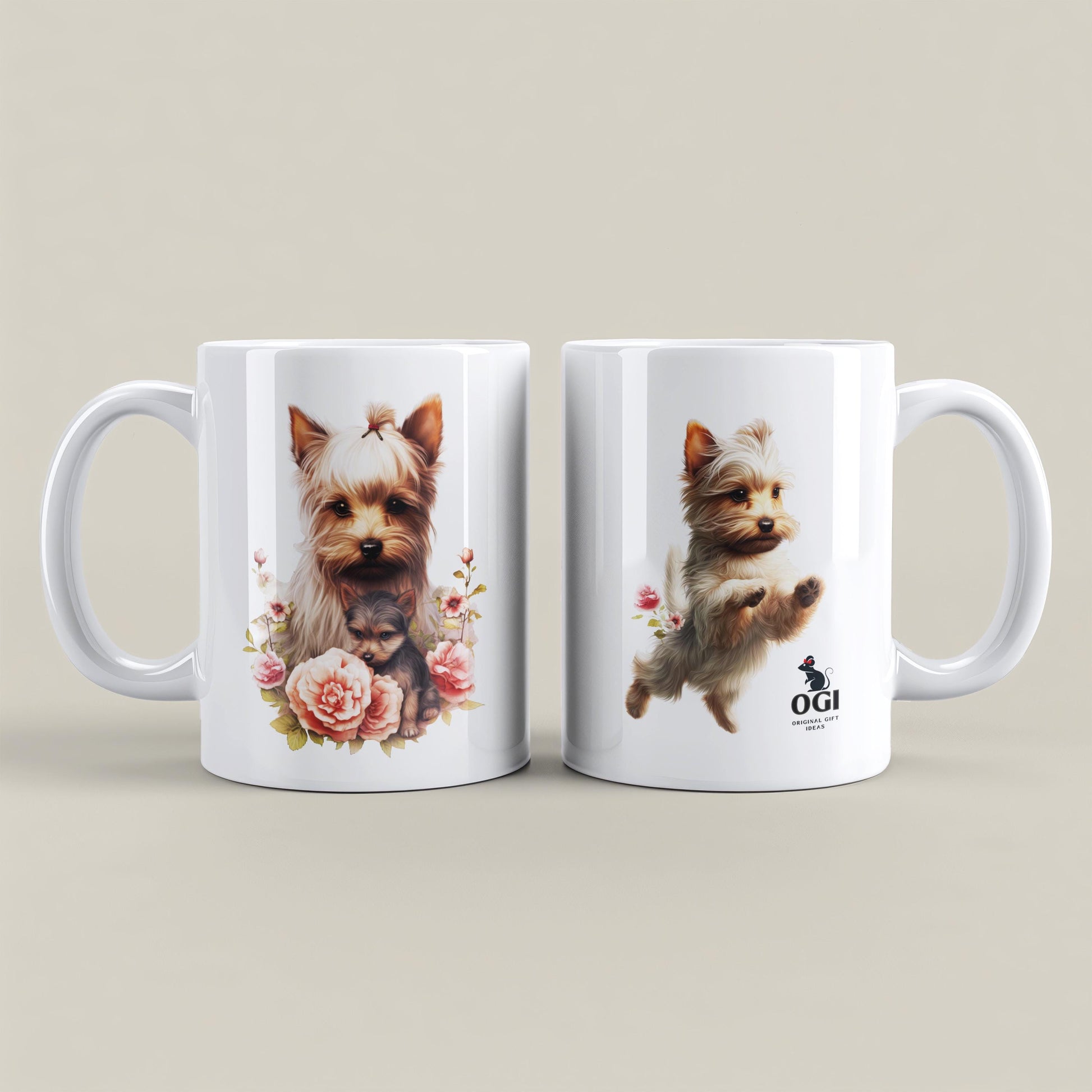 Yorkshire Terrier Mug – Cute Ceramic Coffee Cup for Yorkie Owners, Dog Lover Gift, Yorkshire Terrier Dog Present
