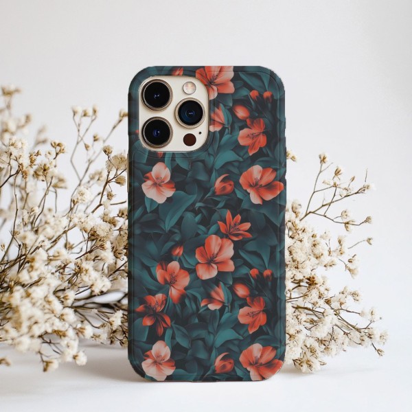 Orange Flowers Case