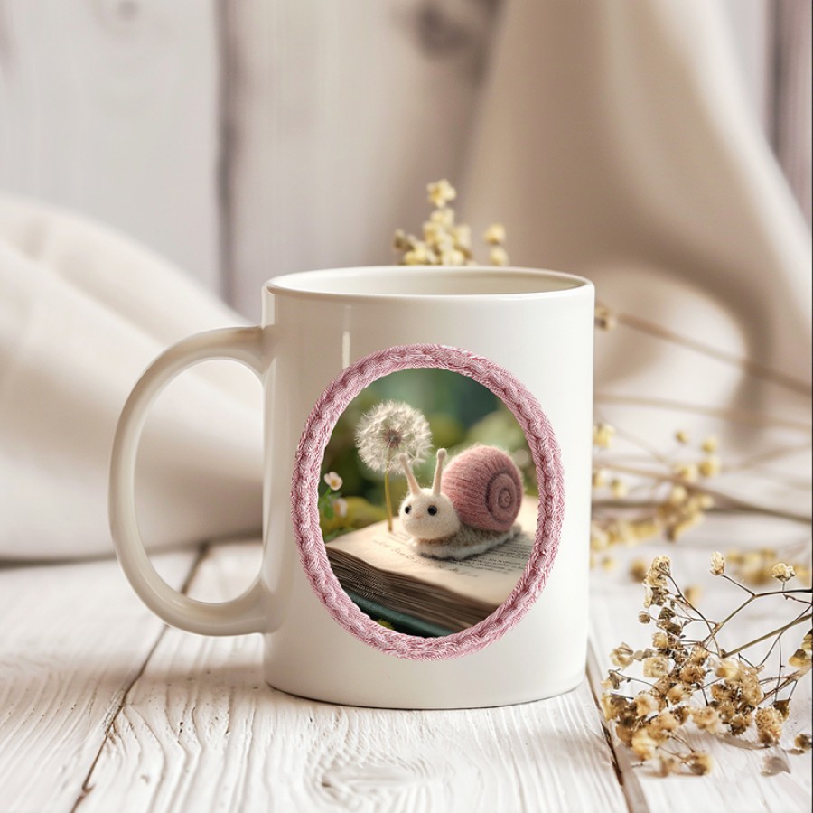 "Cute Snail Mug"
