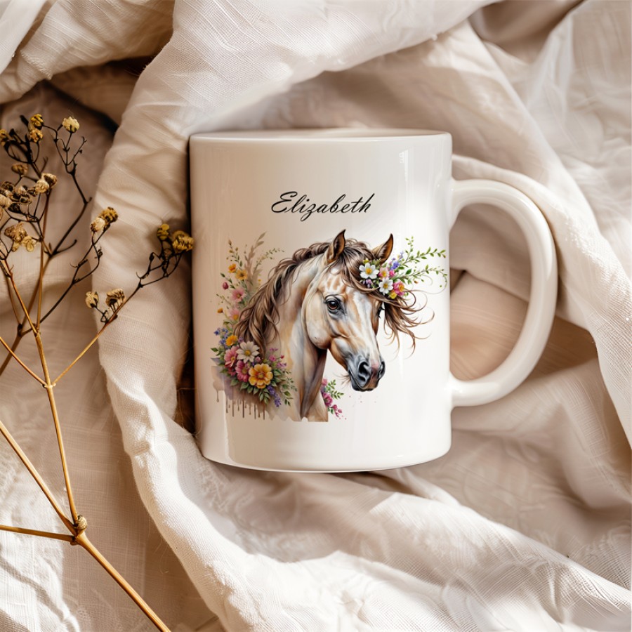 "Floral Horse"