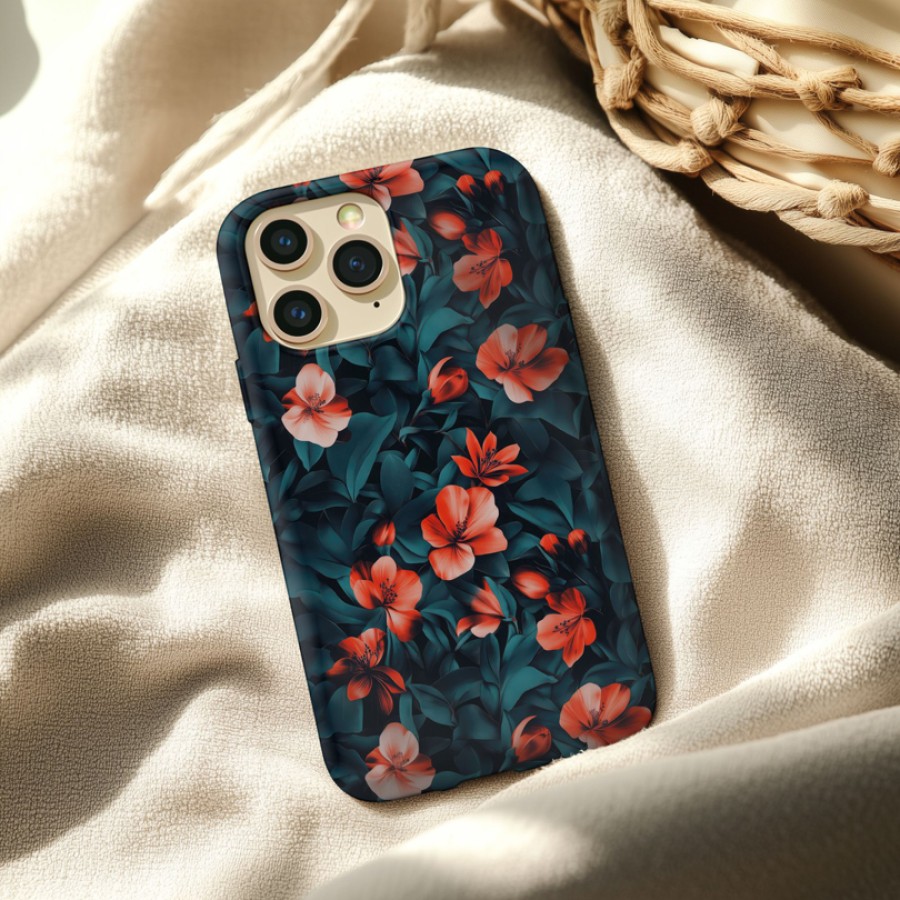 Orange Flowers Case